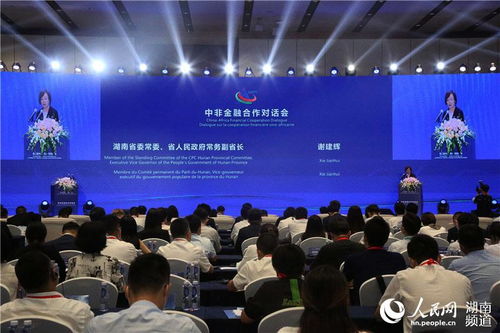 中非金融合作对话会 搭建中非经贸畅通合作之桥